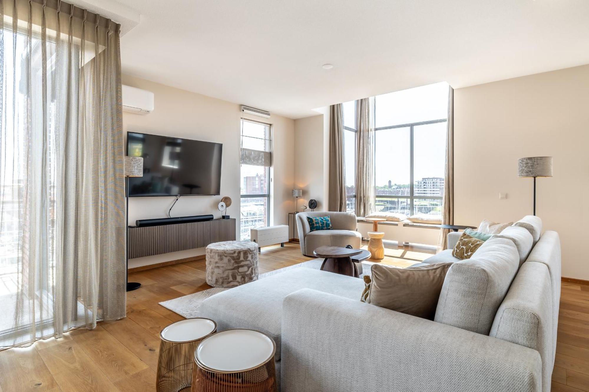 Bizstay Harbour II Scheveningen Apartments Haag Rum bild